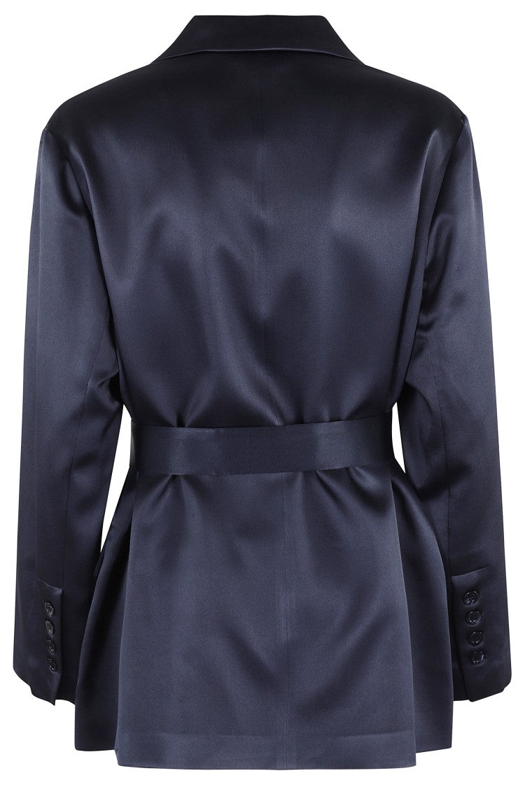 Semi Couture Christiana Satin-Finish Blazer