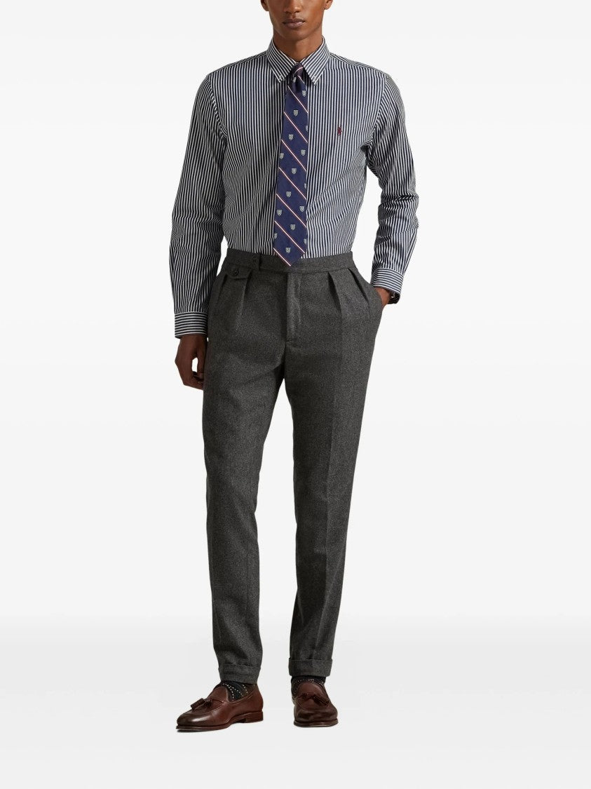 Polo Ralph Lauren Sport Shirt Tailored Vertical Stripe Shirt