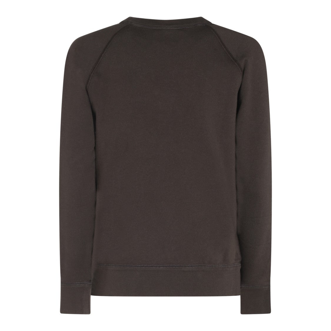 Isabel Marant Étoile Textured Logo Crew Neck Sweater With Long Raglan Sleeves