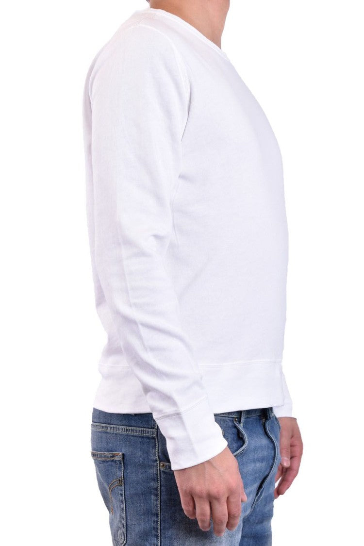 Polo Ralph Lauren White Cotton Sweatshirt