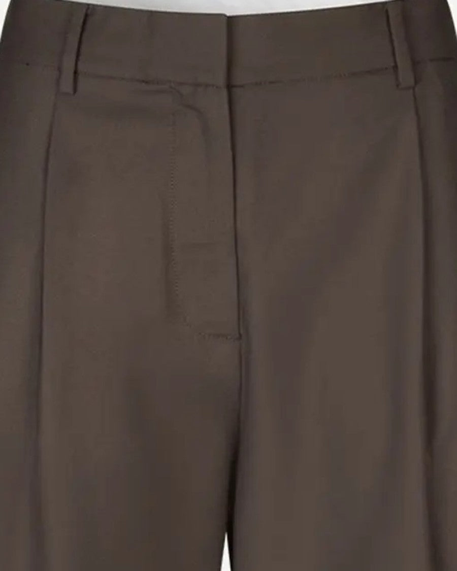 Samsøe Samsøe Saagneta 14930 Black Coffee Trousers