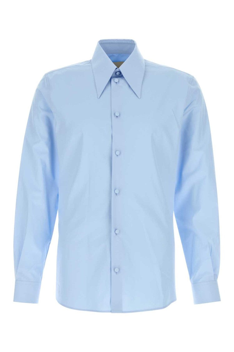 Valentino Garavani Light-Blue Poplin Shirt