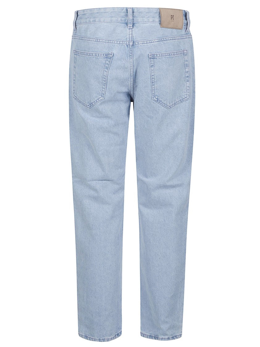 Pt Torino Light-Wash Rebel Cotton Jeans