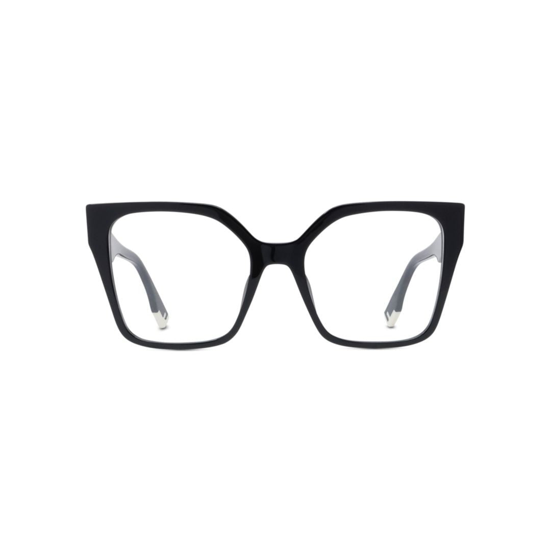 Fendi Fe50002i Oversized Square Frame Eyeglasses