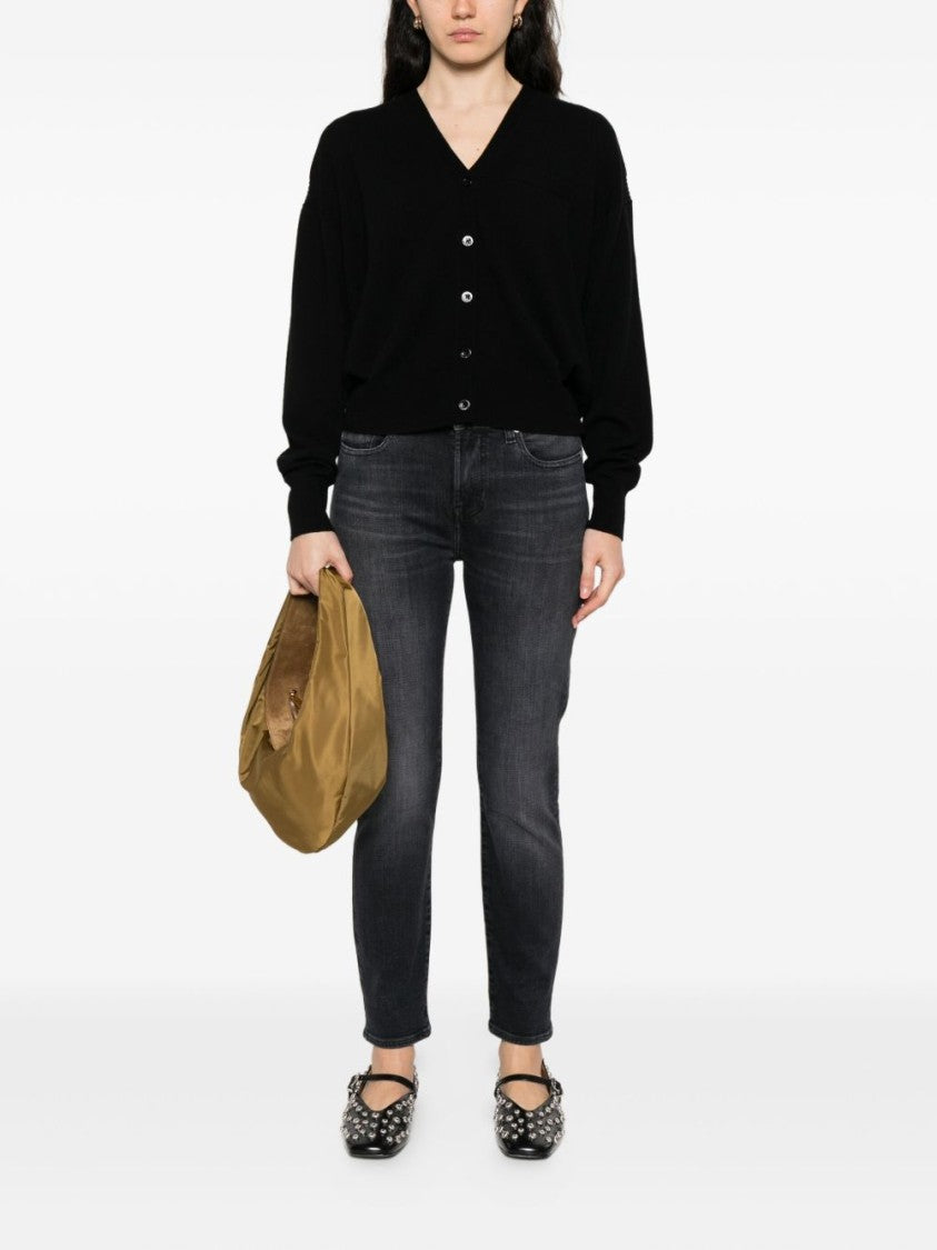 Seven Fitted Black Jeans