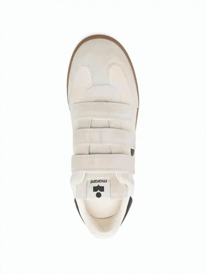 Isabel Marant Perforated Cowhide Leather Sneakers
