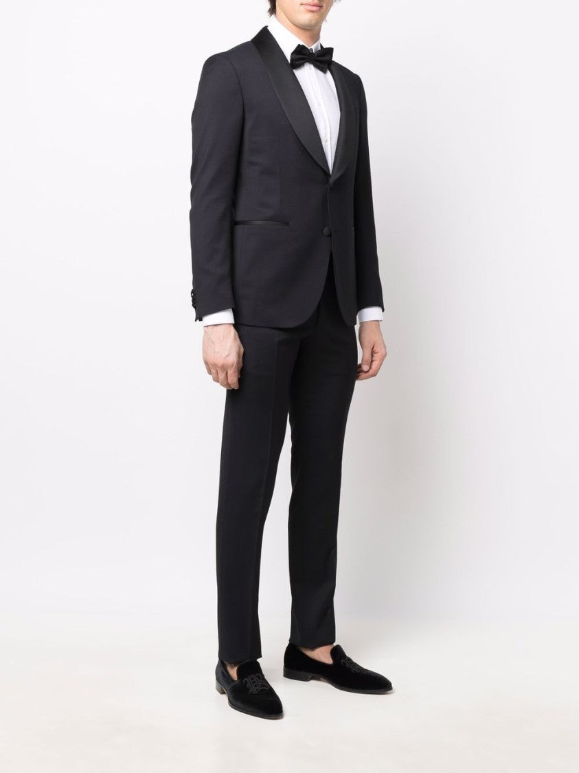 Corneliani Tailored Two-Piece Evening Suit With Shawl Lapel