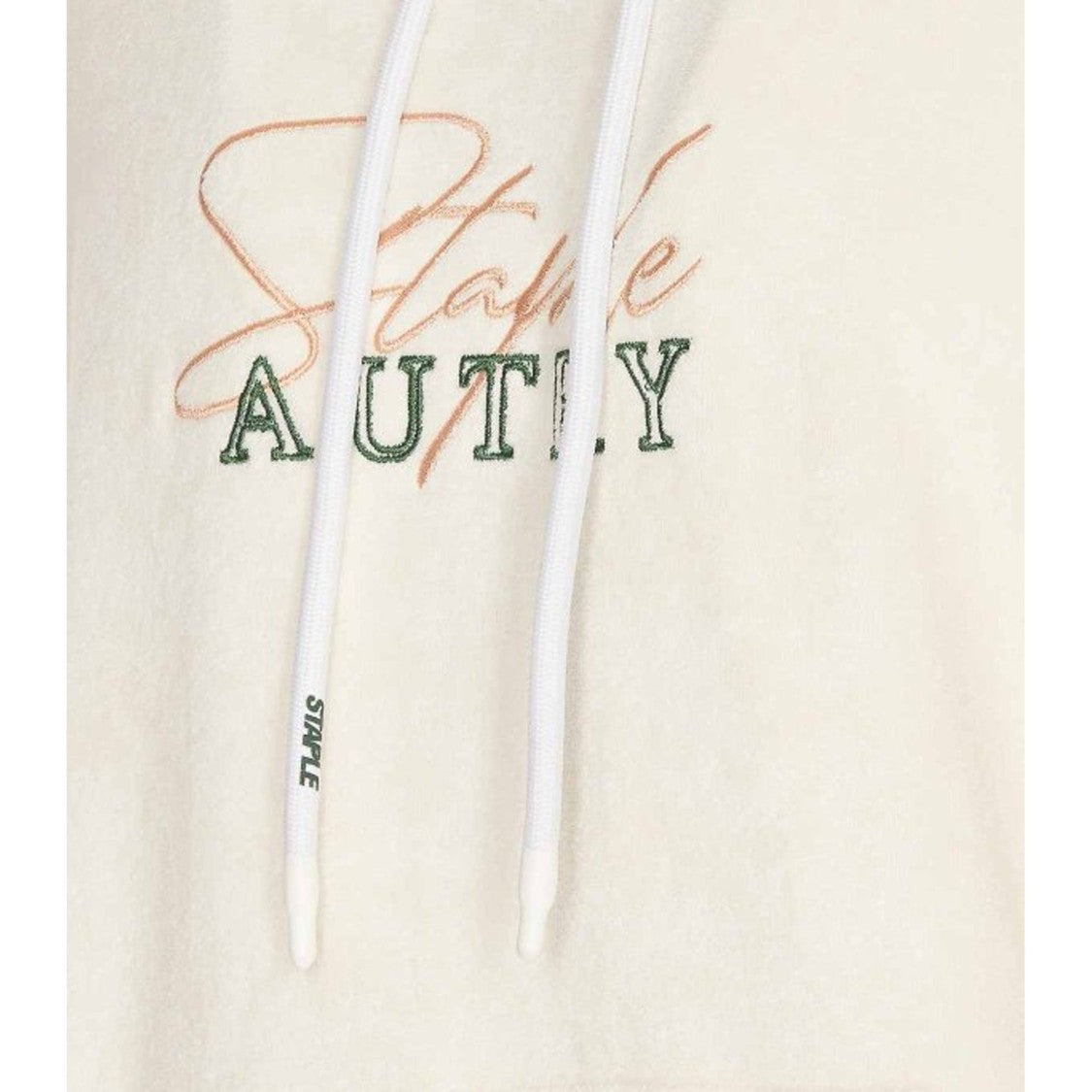 Autry Chenille Hoodie With Embroidered Logo And Kangaroo Pocket