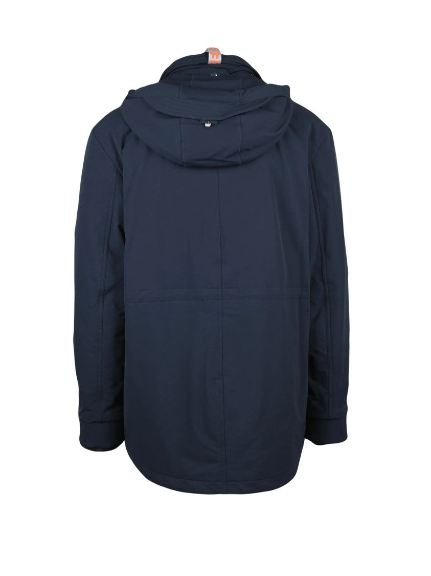 Dekker Siluro Jacket With Removable Hood And Quilted Interior
