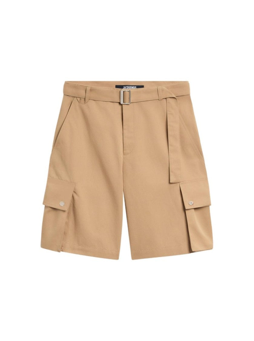 Jacquemus Bermuda Cargo Camel