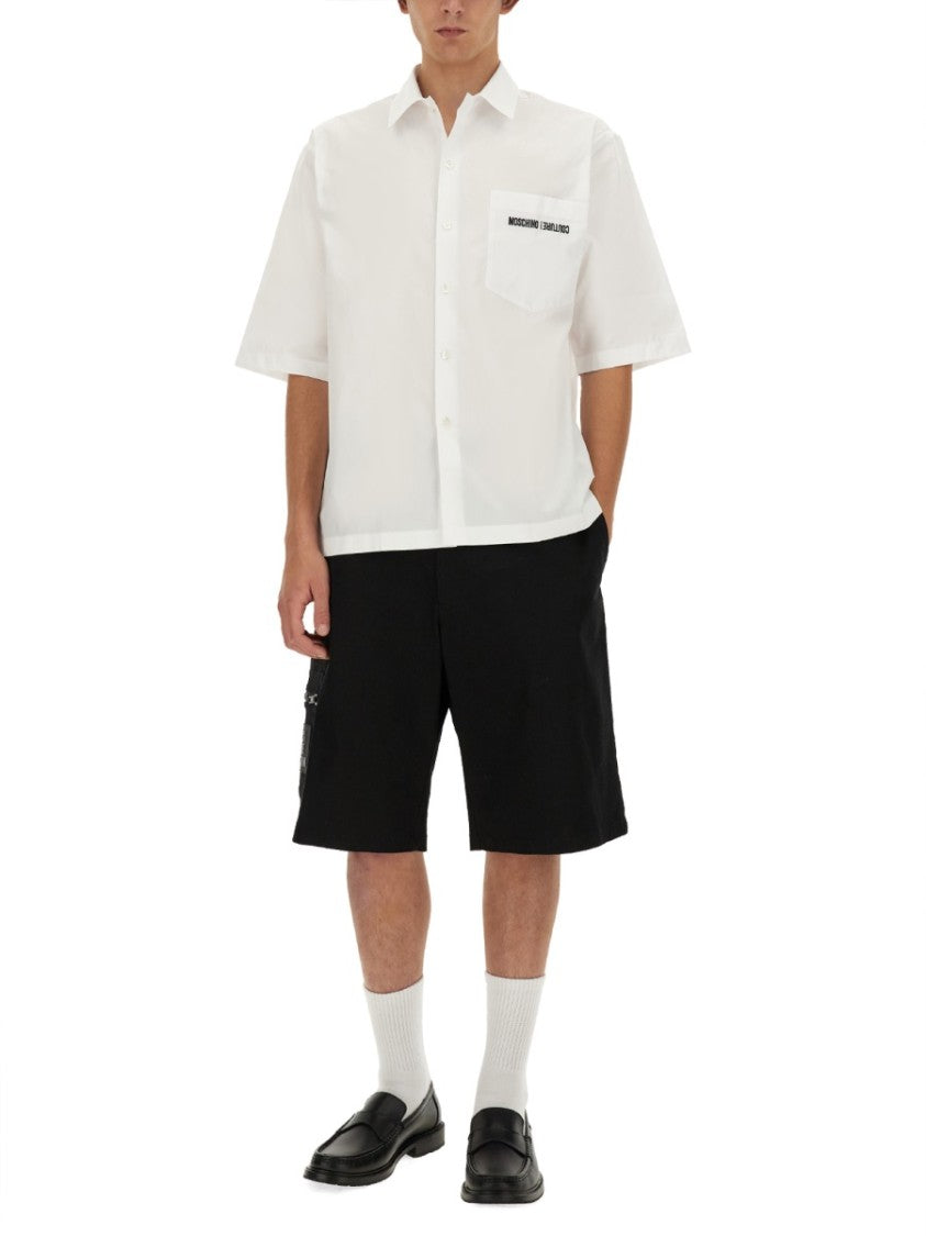 Moschino Upsidedown Logo Shirt