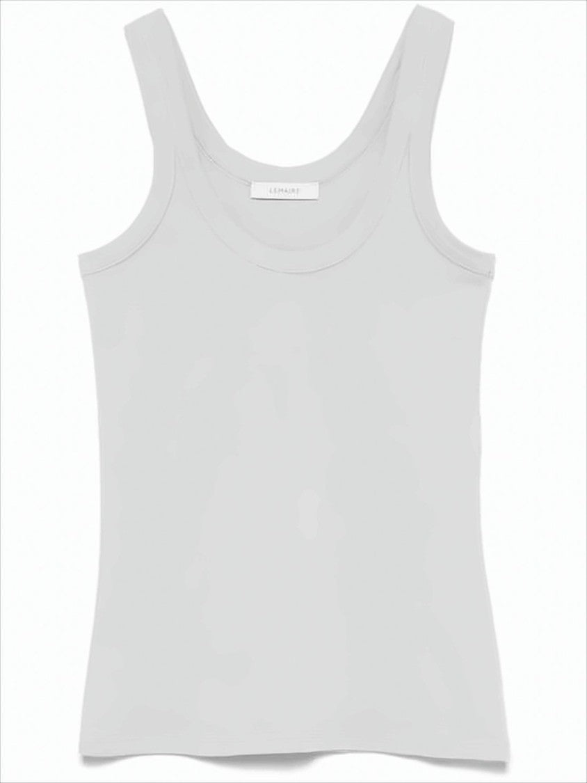 Lemaire Sleeveless Tank Top With Scoop Neckline