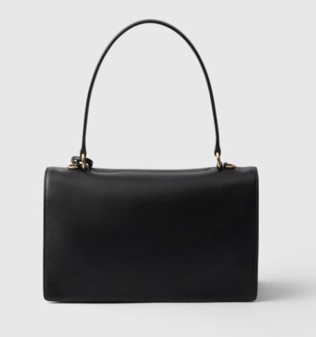 Prada Top Handle Black Shoulder Bag