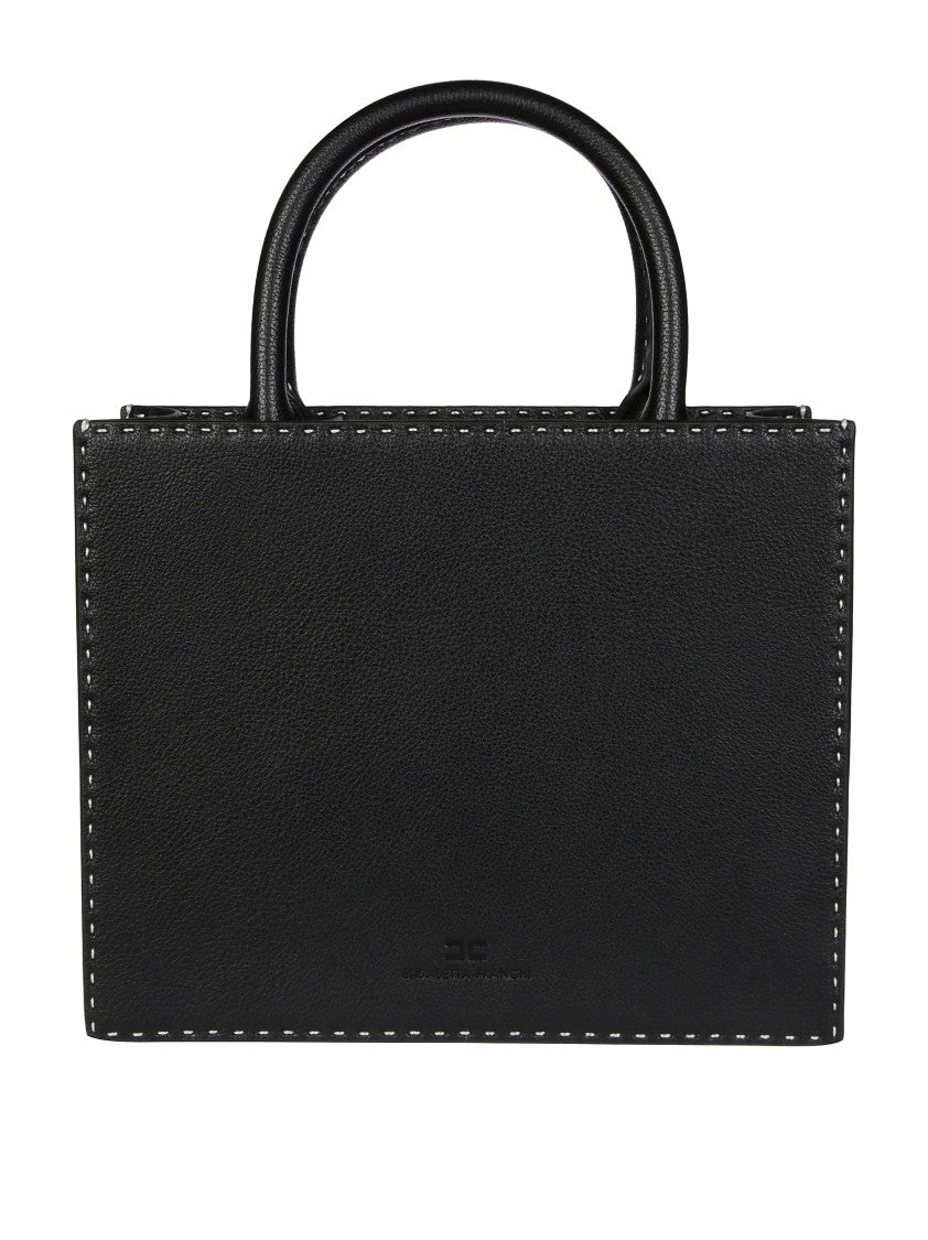 Elisabetta Franchi Structured Handbag With Dual Handles