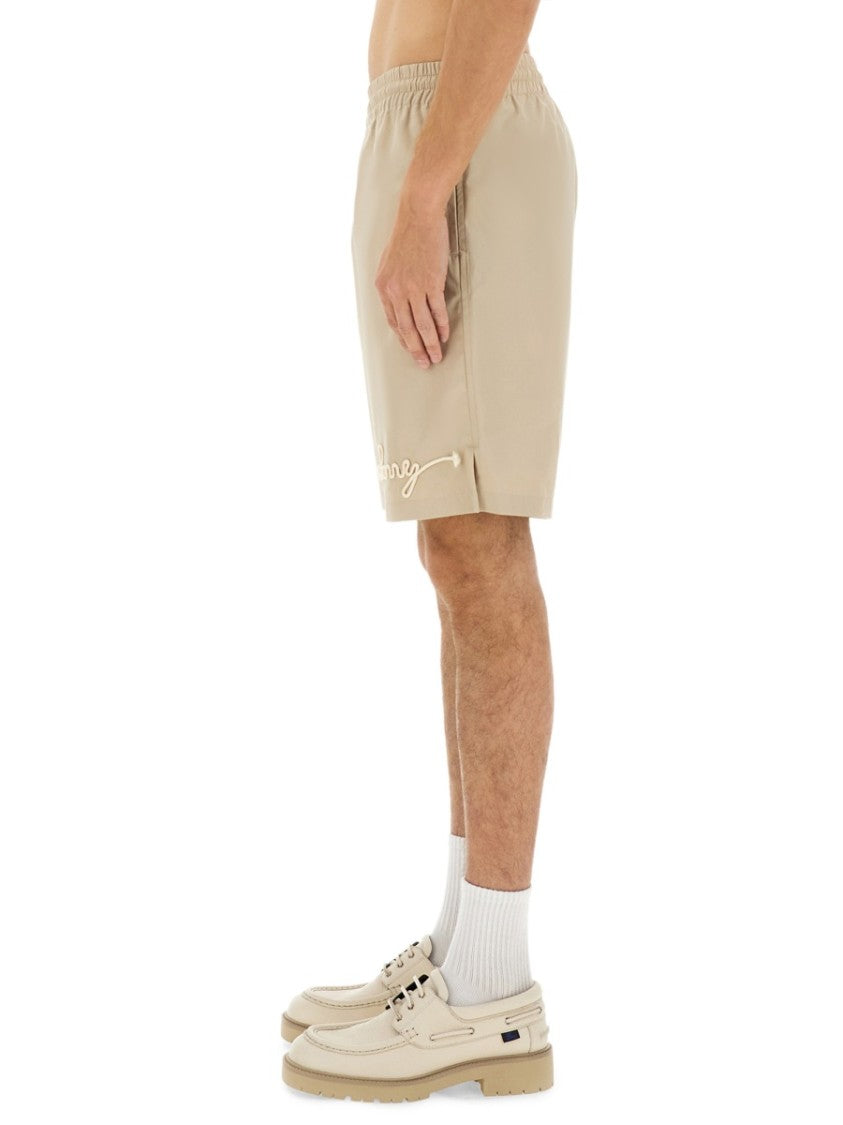 Burberry Nautical Style Logo Shorts