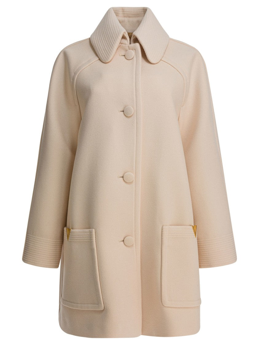 Valentino Virgin Wool Long Coat