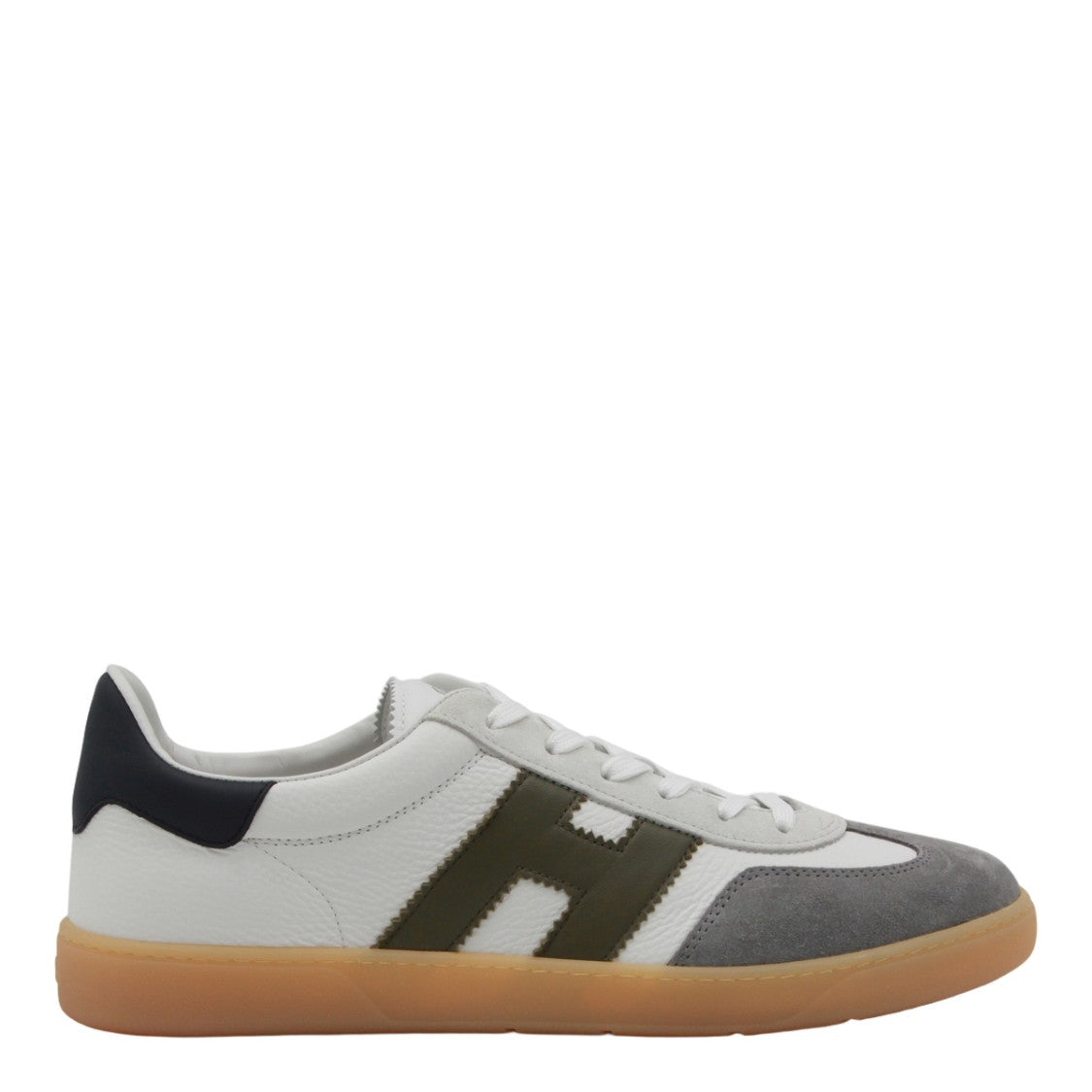 Hogan Low-Top Sneakers With Textured Leather
