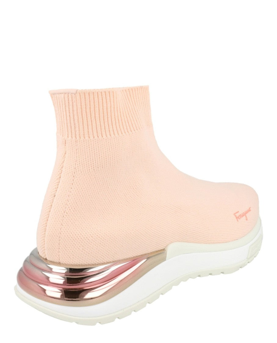 Ferragamo Ninette High-Top Sock Sneakers