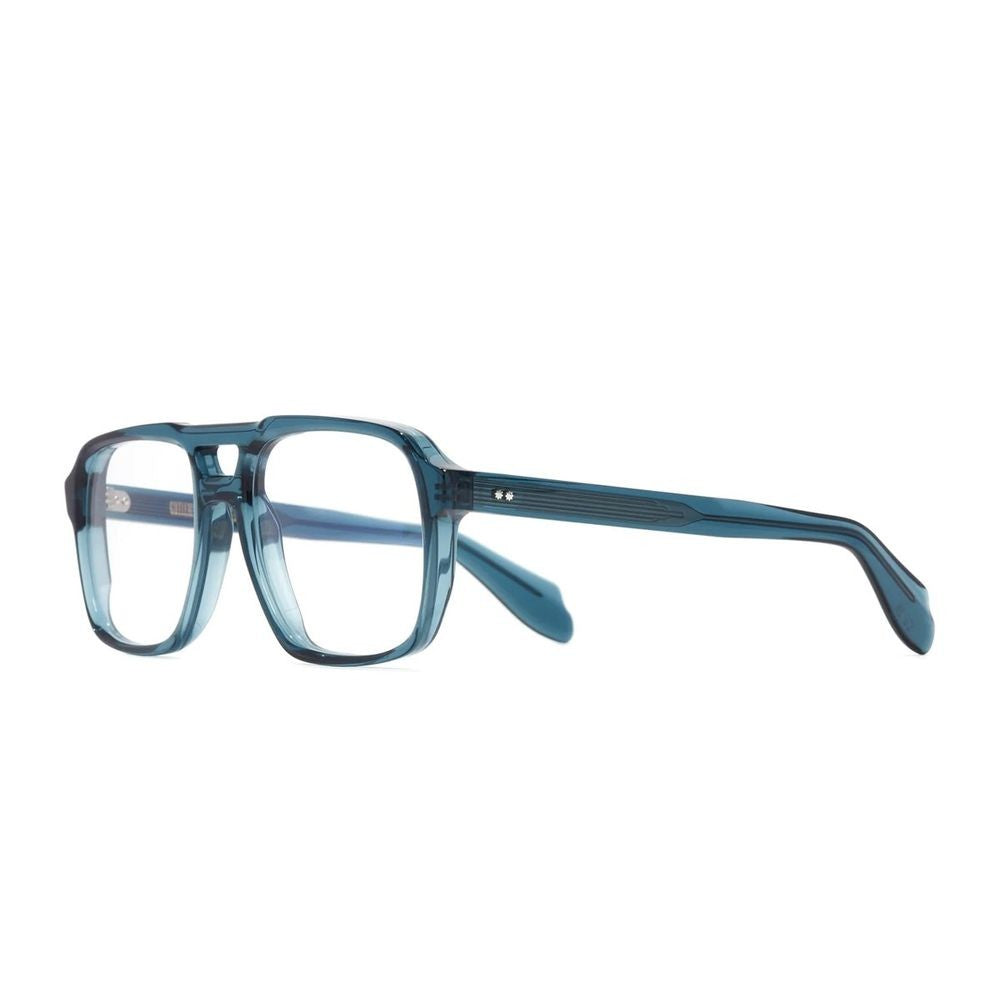 Cutler And Gross 1394 Translucent Teal Pilot Sunglasses