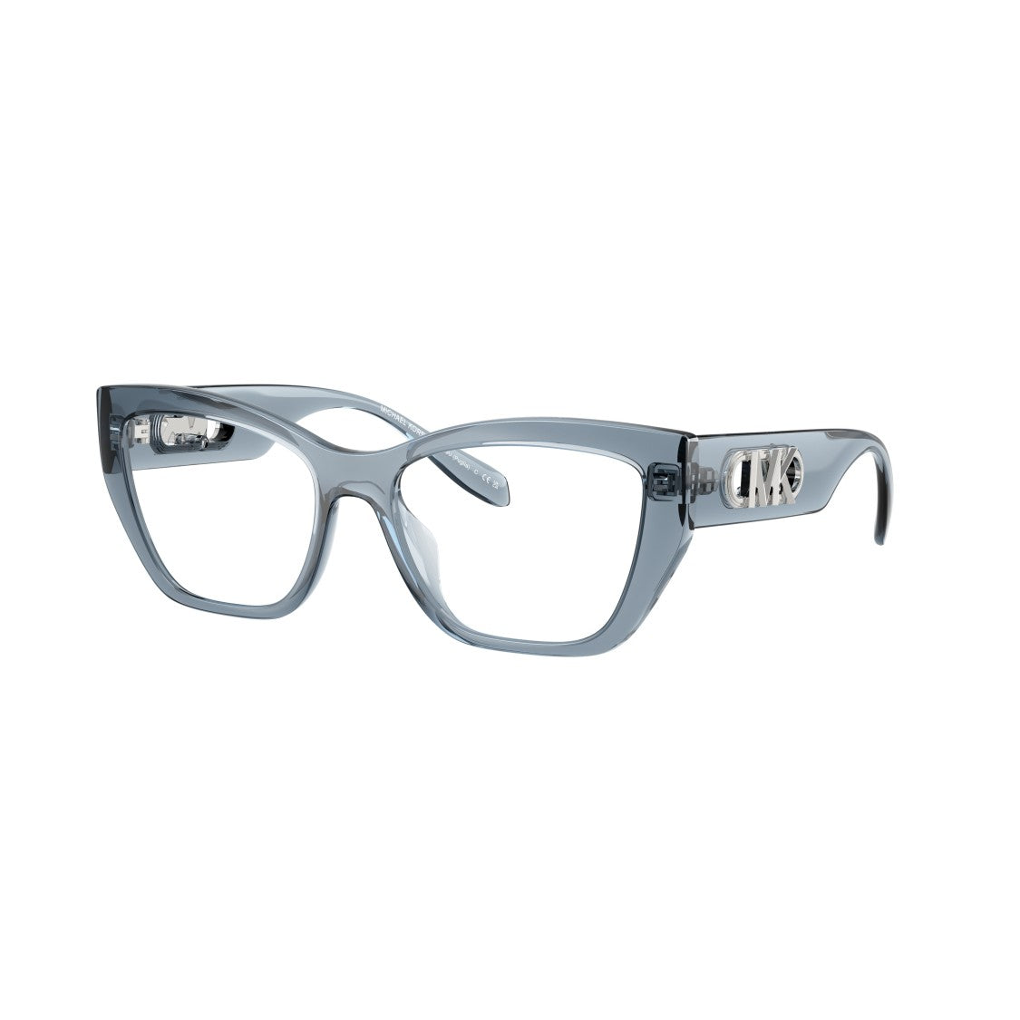 Michael Kors 0Mk4149u Oversized Square Frame Sunglasses In Translucent Smoky Blue