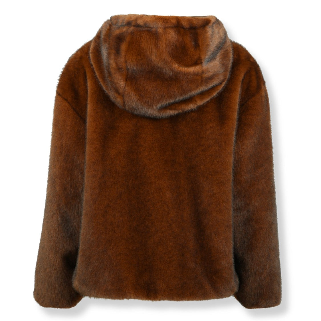 Herno Plush Faux Fur Bomber Jacket