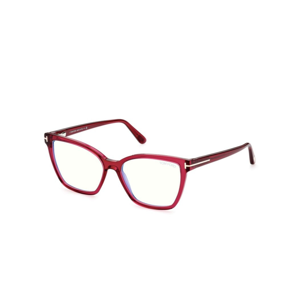 Tom Ford Ft5812-B Oversized Square Acetate Eyeglasses