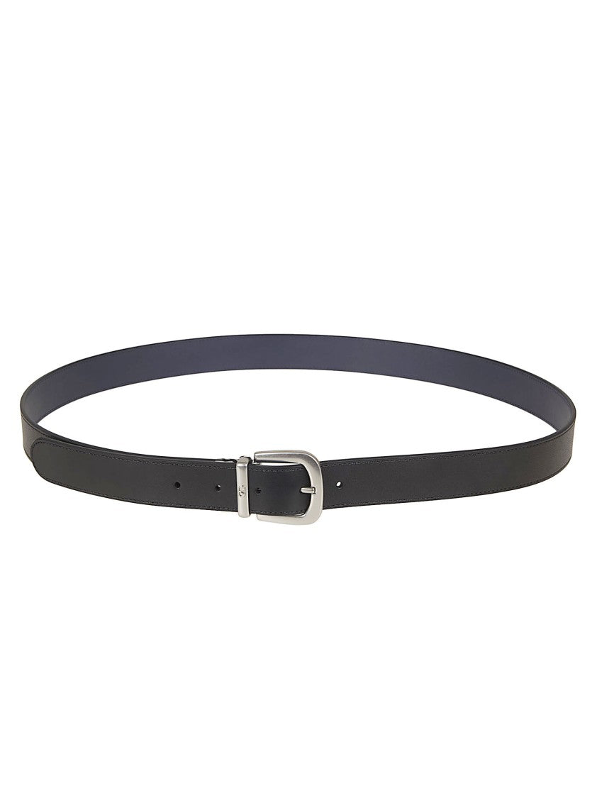 Valentino Garavani Reversible Buckle Belt With Mini Vlogo Signature