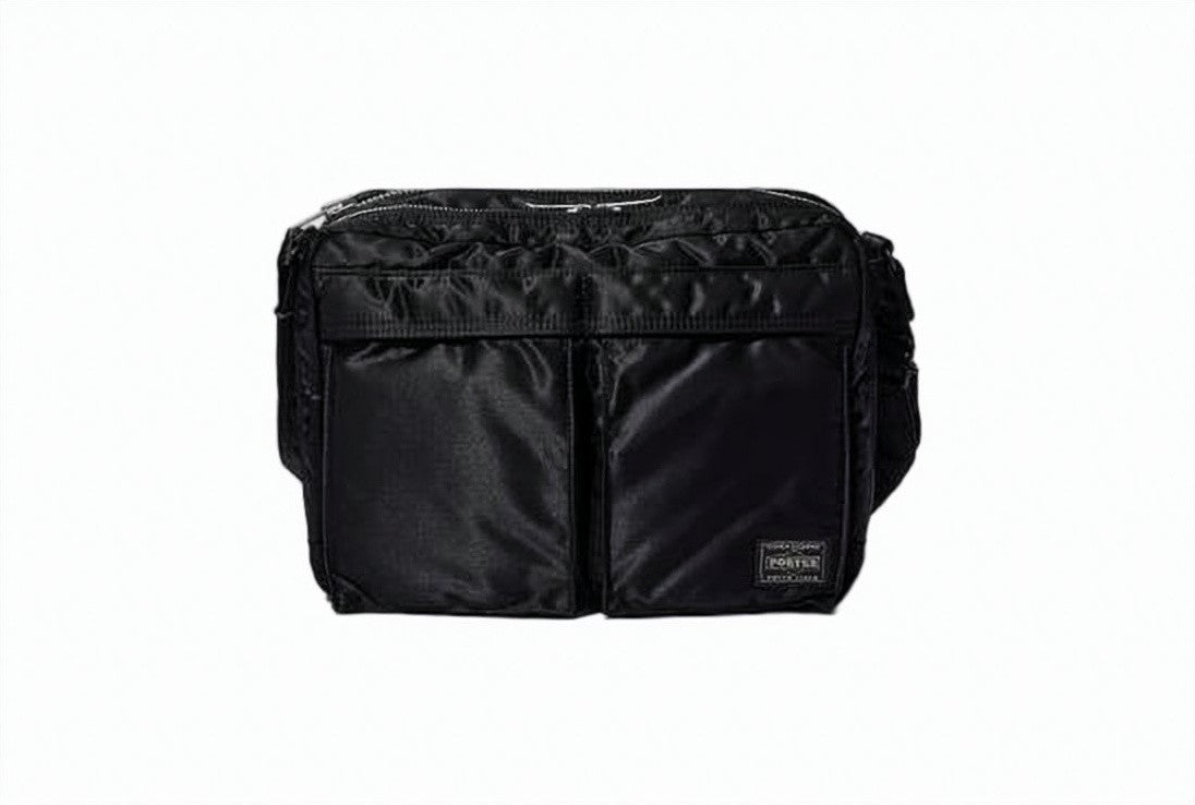 Porter Compact Nylon Crossbody Bag With Zip Pockets