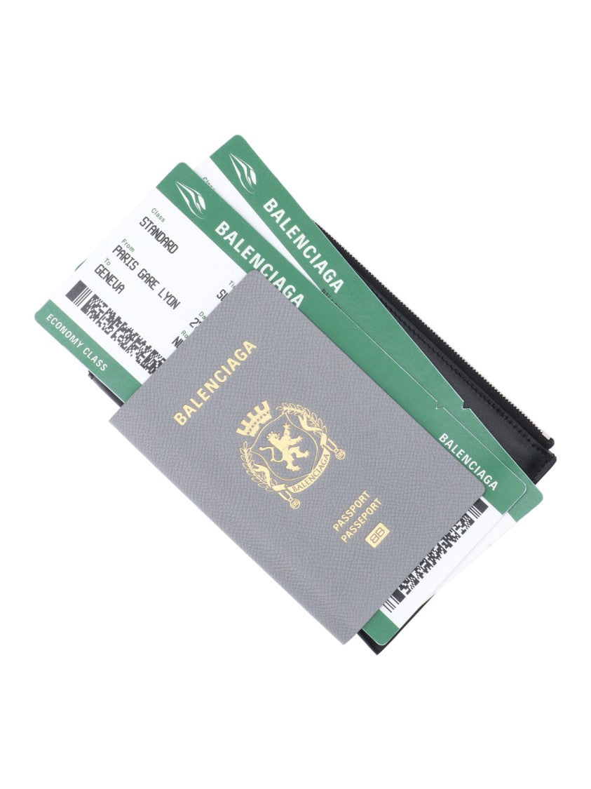 Balenciaga "Passport" Smartphone Holder – Gray