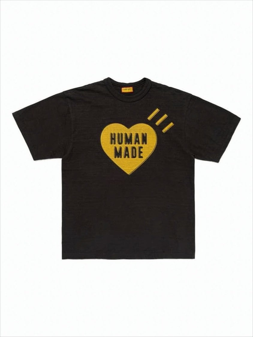 Humanmade Relaxed-Fit Black Graphic T-Shirt