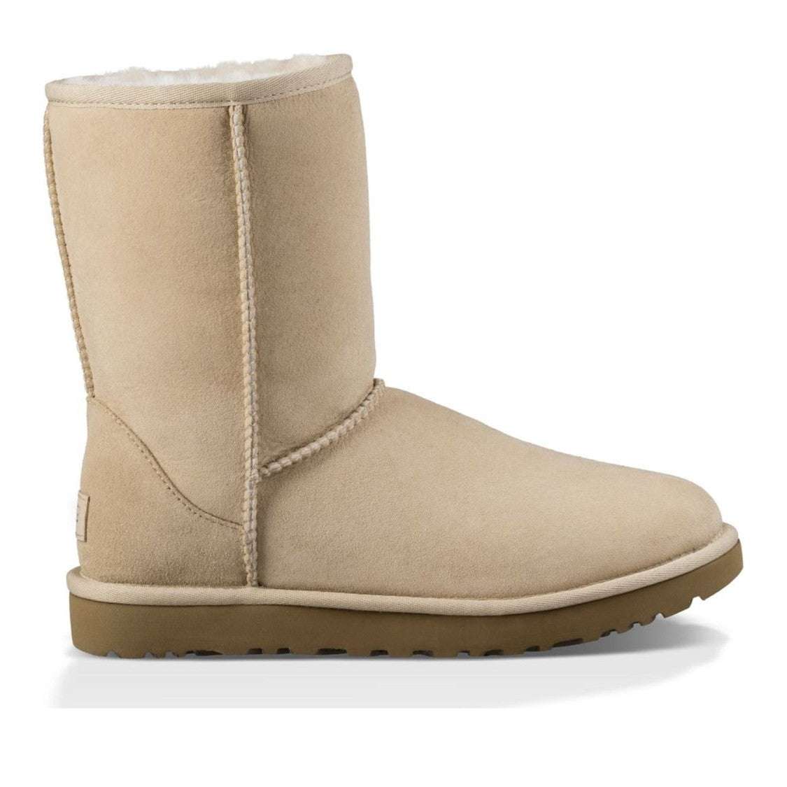 Ugg Beige Classic Short Ii Sheepskin Boots