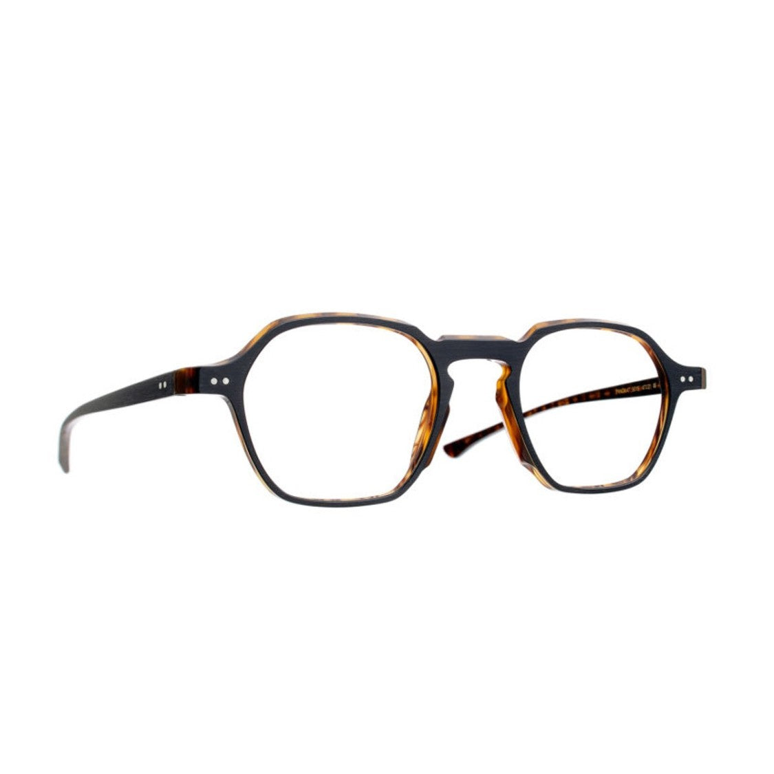 Talla Gray Fanga Celluloide Geometric Minimalist Sunglasses