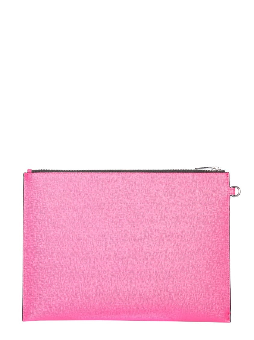 Saint Laurent Rectangular Pink Tablet Holder