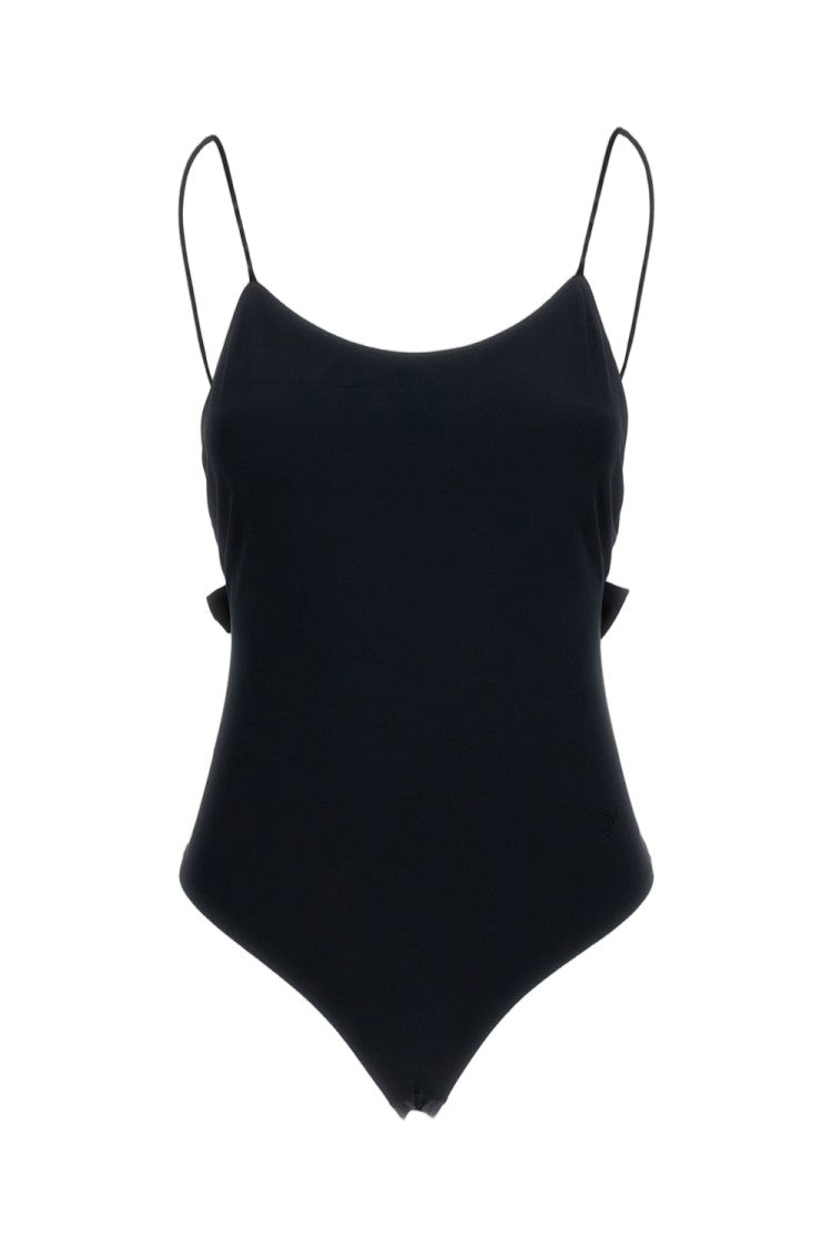 Jacquemus Black Le Maillot Cabana Swimsuit