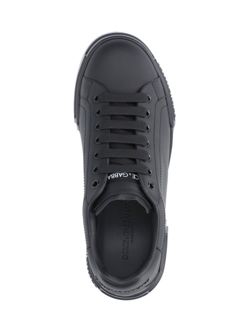 Dolce & Gabbana 'Portofino Vintage' Sneakers – Black
