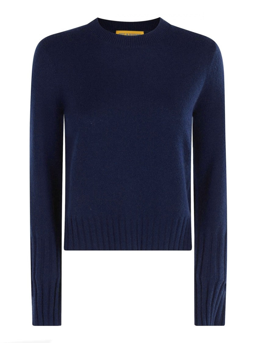 Guest In Residence Neutrals Shrunken Crew Cashmere Sweater