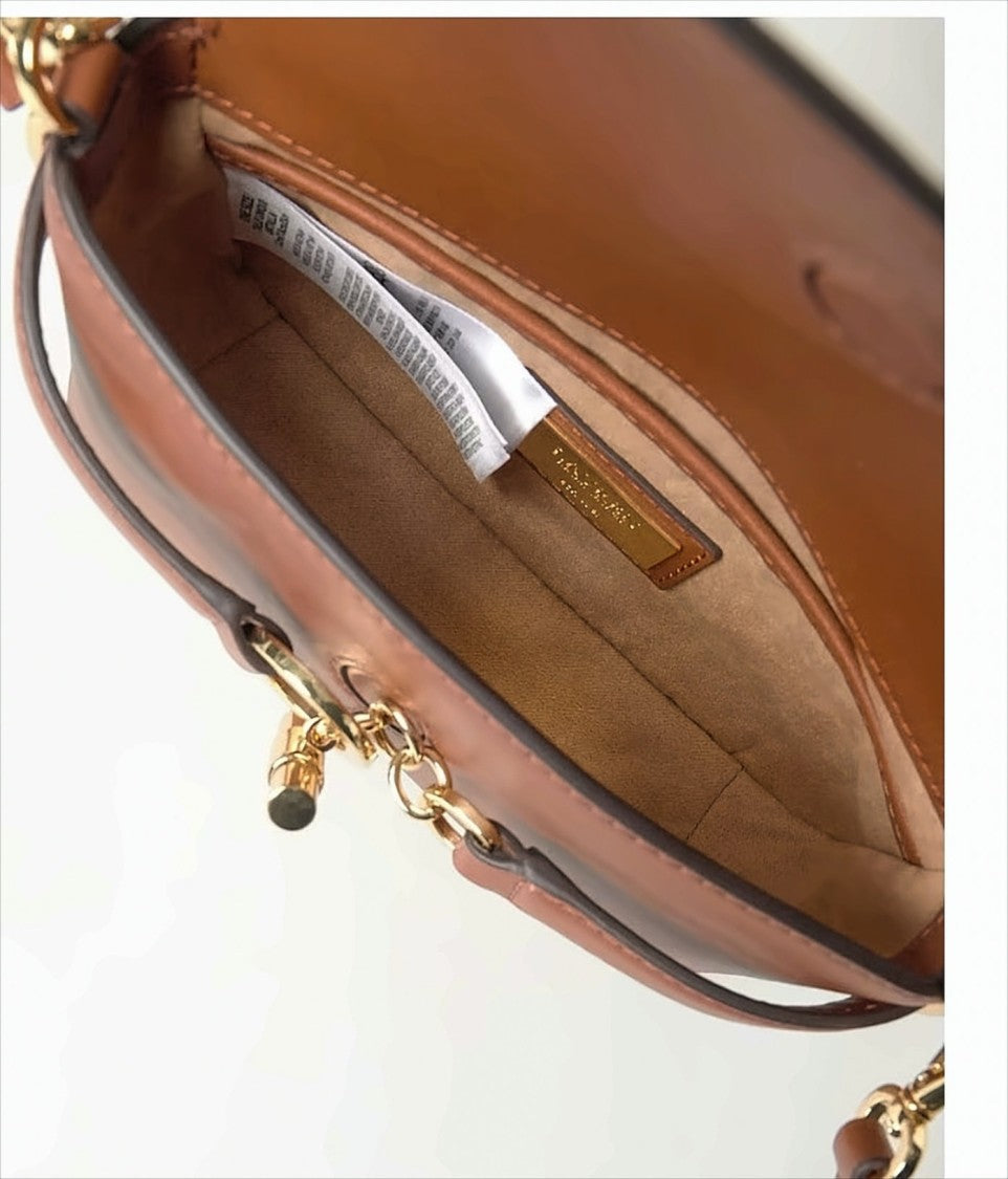 Lauren Ralph Lauren Blaike Small Leather Shoulder Bag