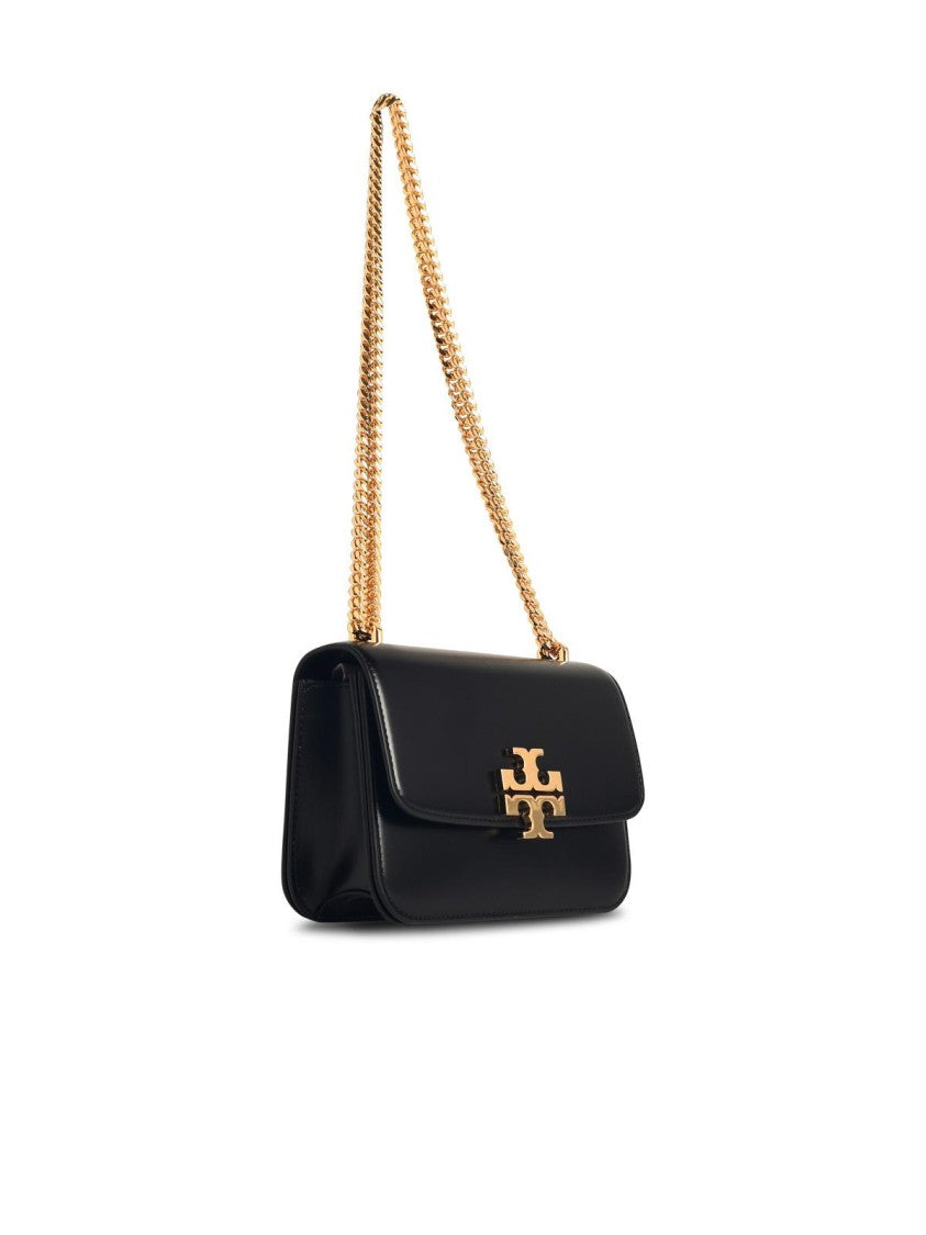 Tory Burch Eleanor' Black Leather Crossbody Bag