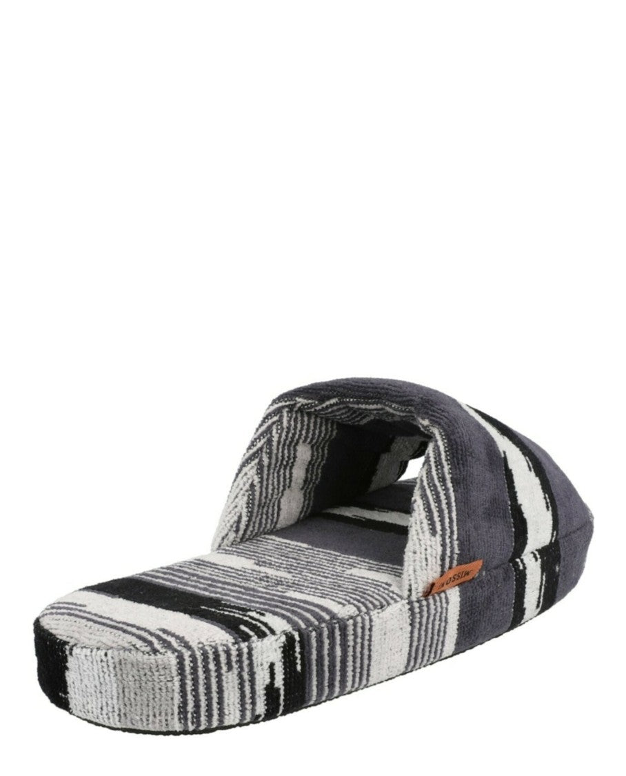 Missoni Striped Bath Slippers