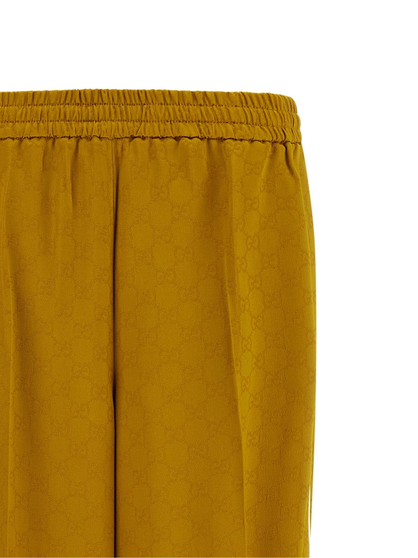 Gucci Acetate And Viscose Pants