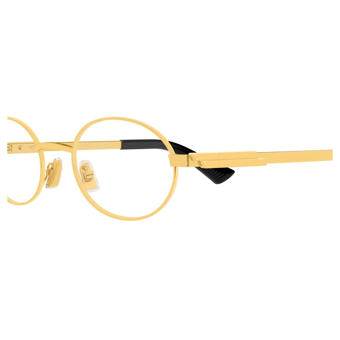 Bottega Veneta Bv1470s Oval Metal Frame Eyeglasses