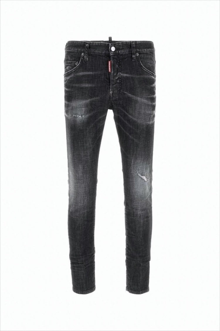 Dsquared2 Distressed Slim Fit Denim Pants