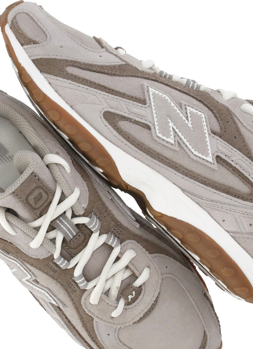 New Balance Brown 204 Suede Sneakers