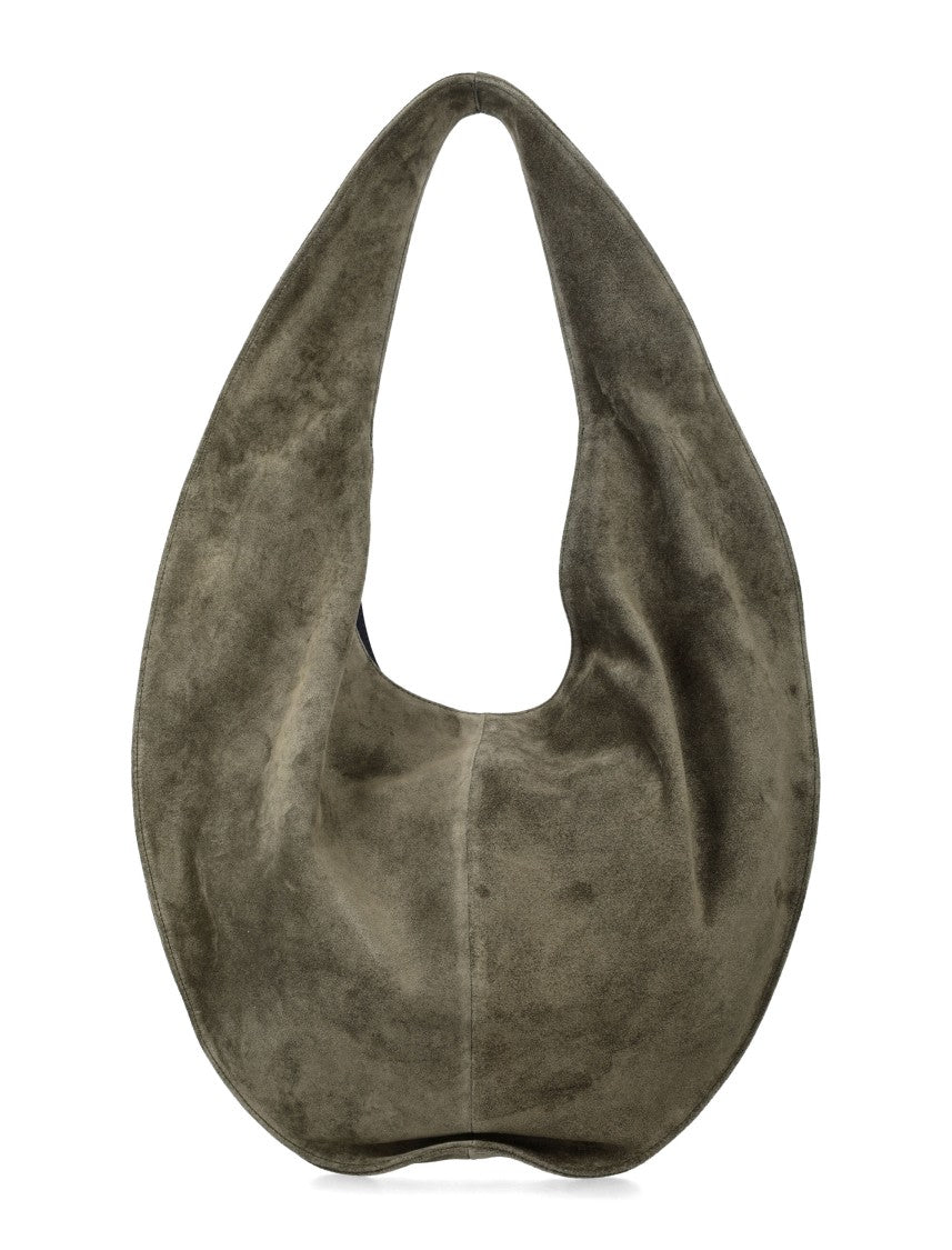Maeden Market Kelp Suede Tote