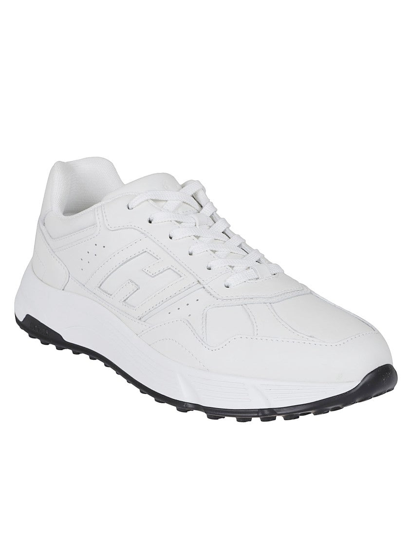 Hogan H563 White Leather Sneakers
