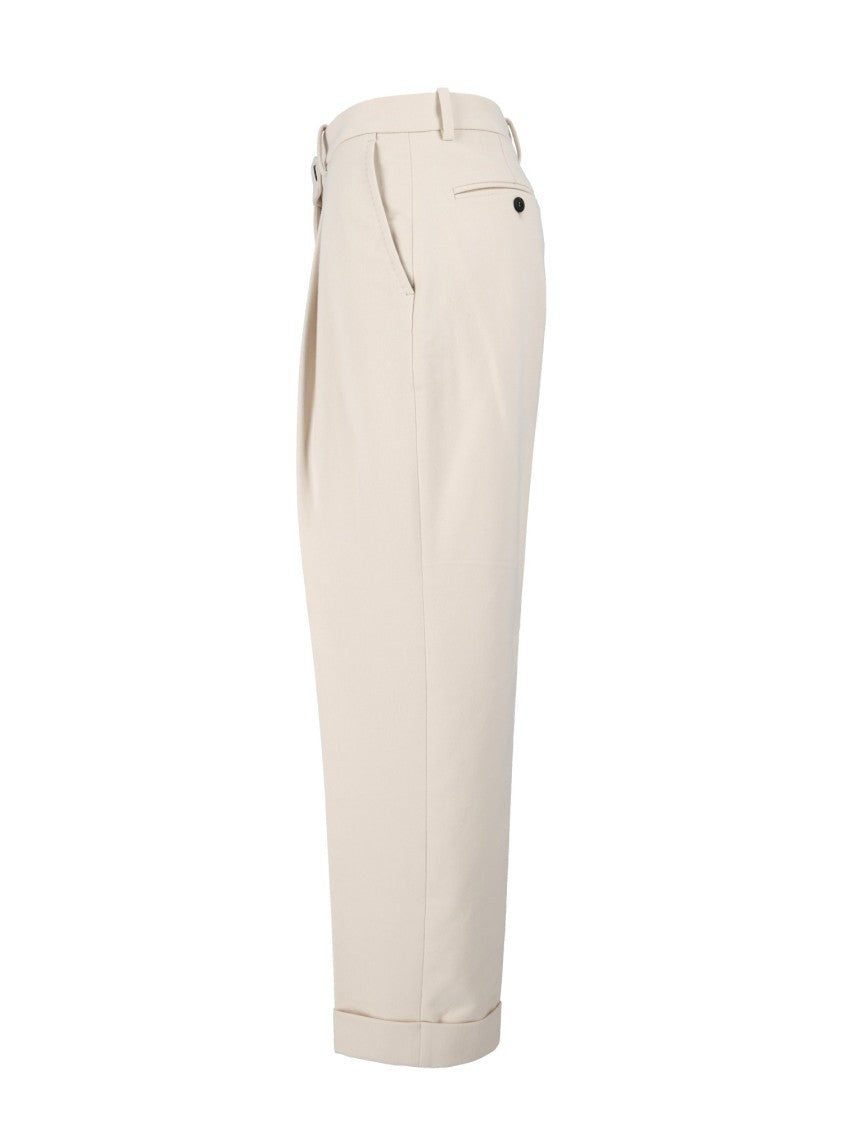 Circolo 1901 High-Waist Tailored Formal Pants