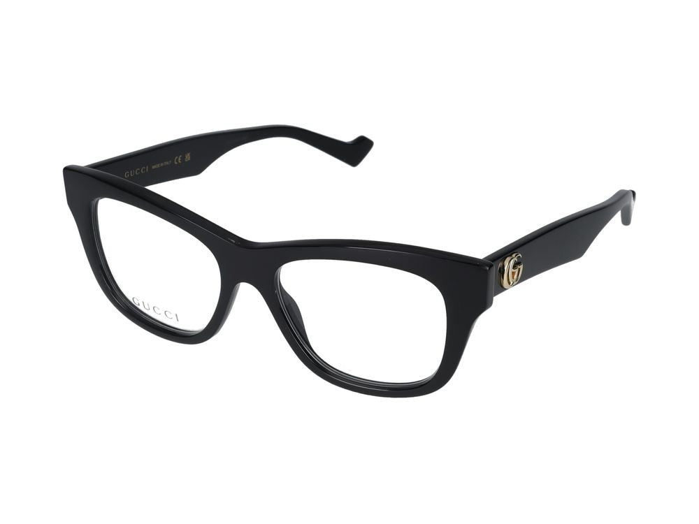 Gucci Eyeglasses Gg0999o 001 Black Black Transparent 52/17/145