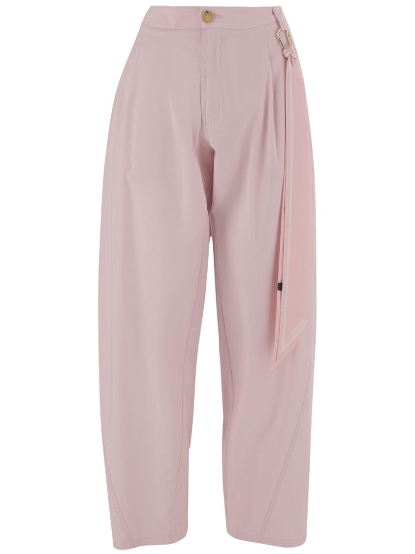 Darkpark Phebe Cotton Trousers With Decorative Detail