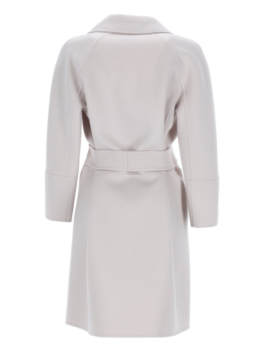Max Mara Belted Tailored Virgin Wool Coat