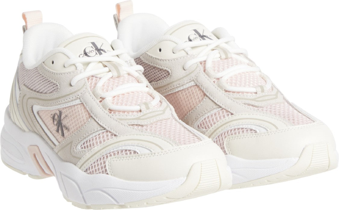 Calvin Klein Pink Sneakers With Modern Silhouette